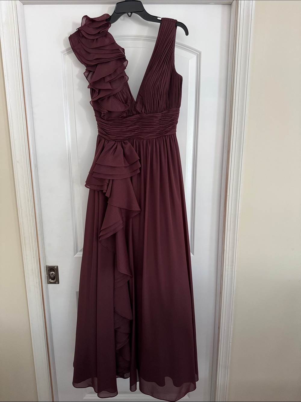 Xscape Evenings Ruffle Organza Gown